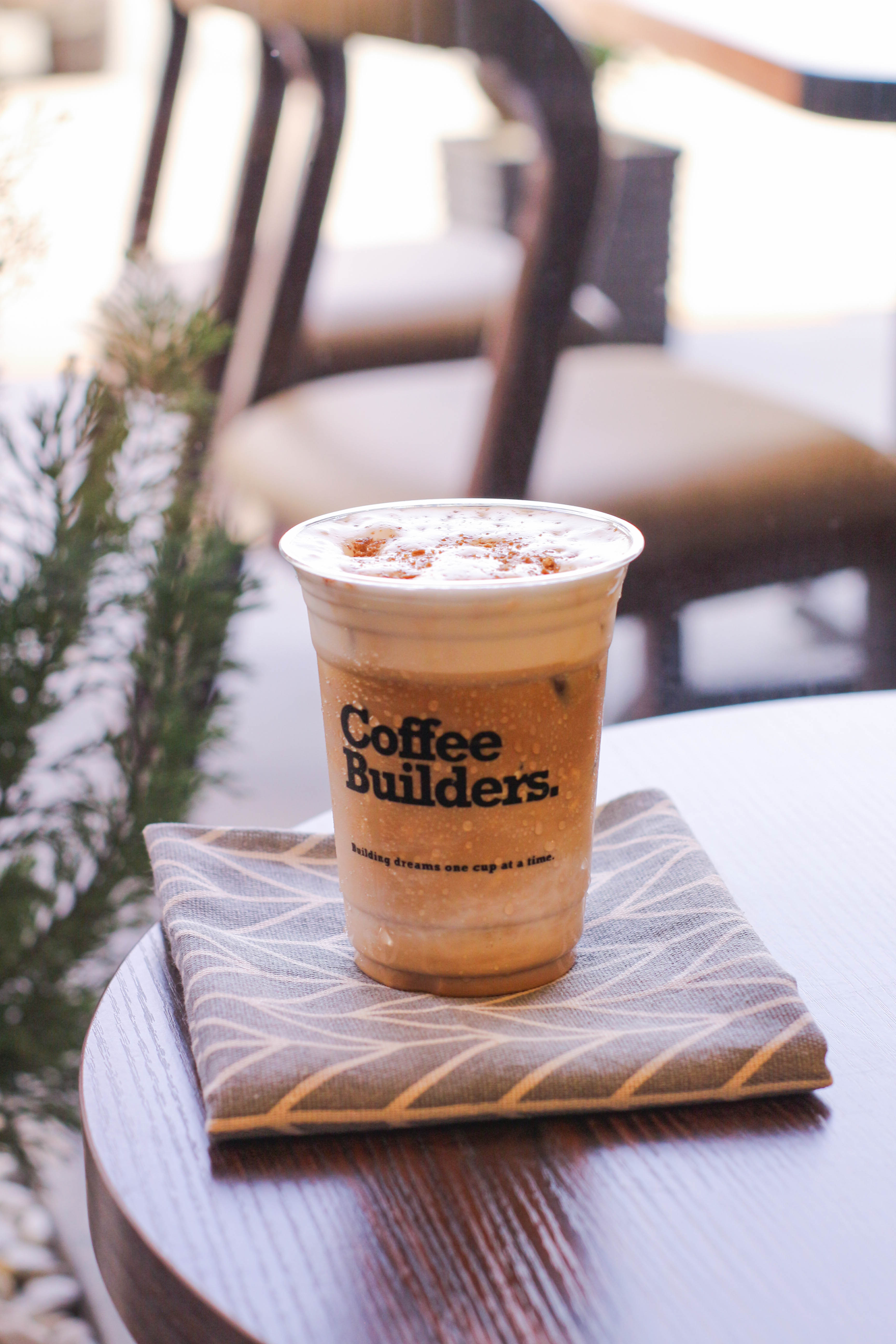 Coffee Builders. Menu